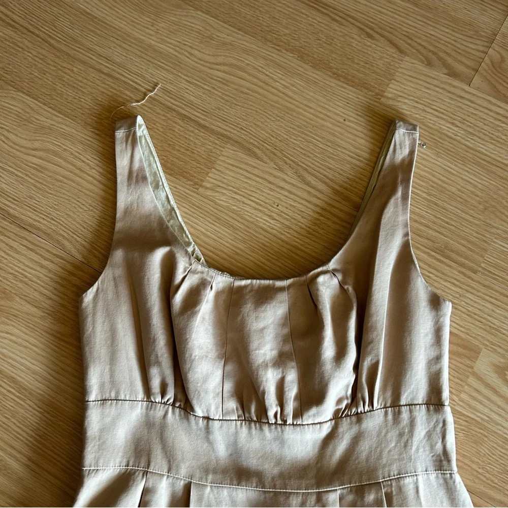 J.Crew Beige Neutral Lined Dress Women’s 4
